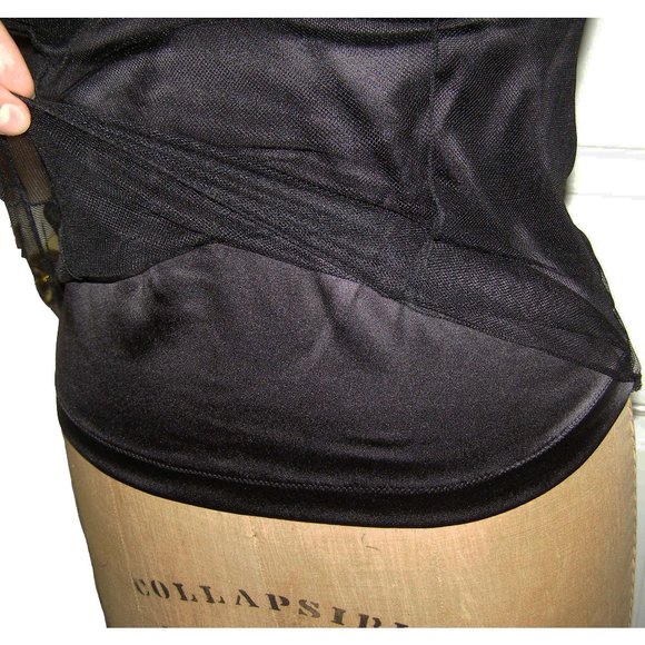 NWT w/Defect $700 LA Perla Smoking Collection Bustier/Corset top size 36… - Picture 7 of 14